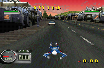 Скриншот из игры Road Rash 3-D - 3
