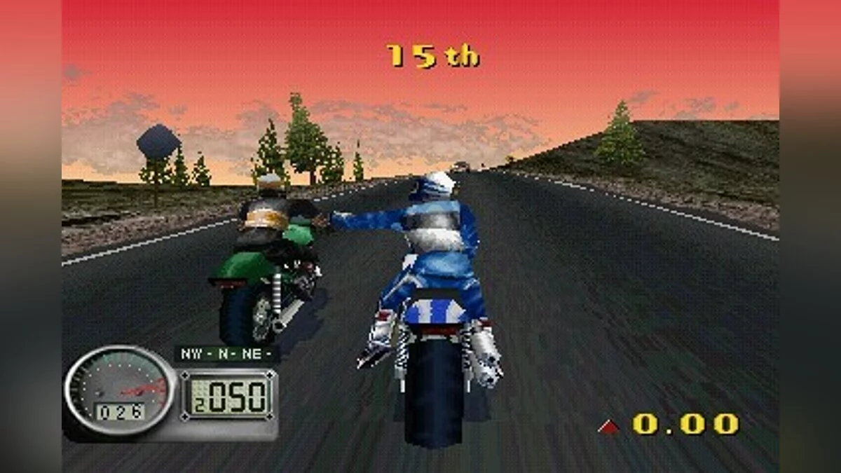 Скриншот из игры Road Rash 3-D - 13