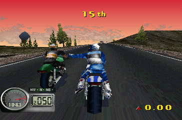 Скриншот из игры Road Rash 3-D - 7