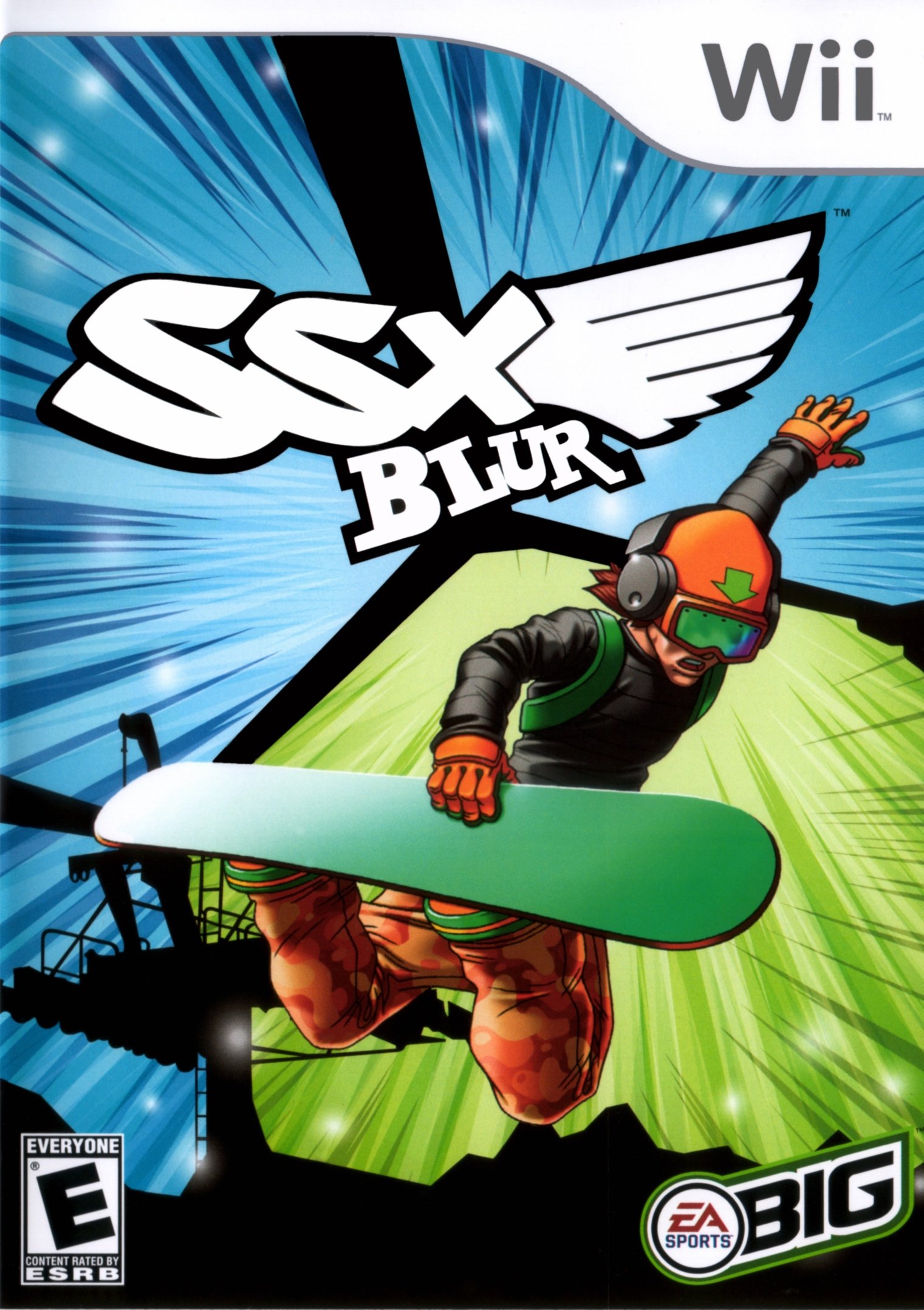 Обложка игры SSX Blur