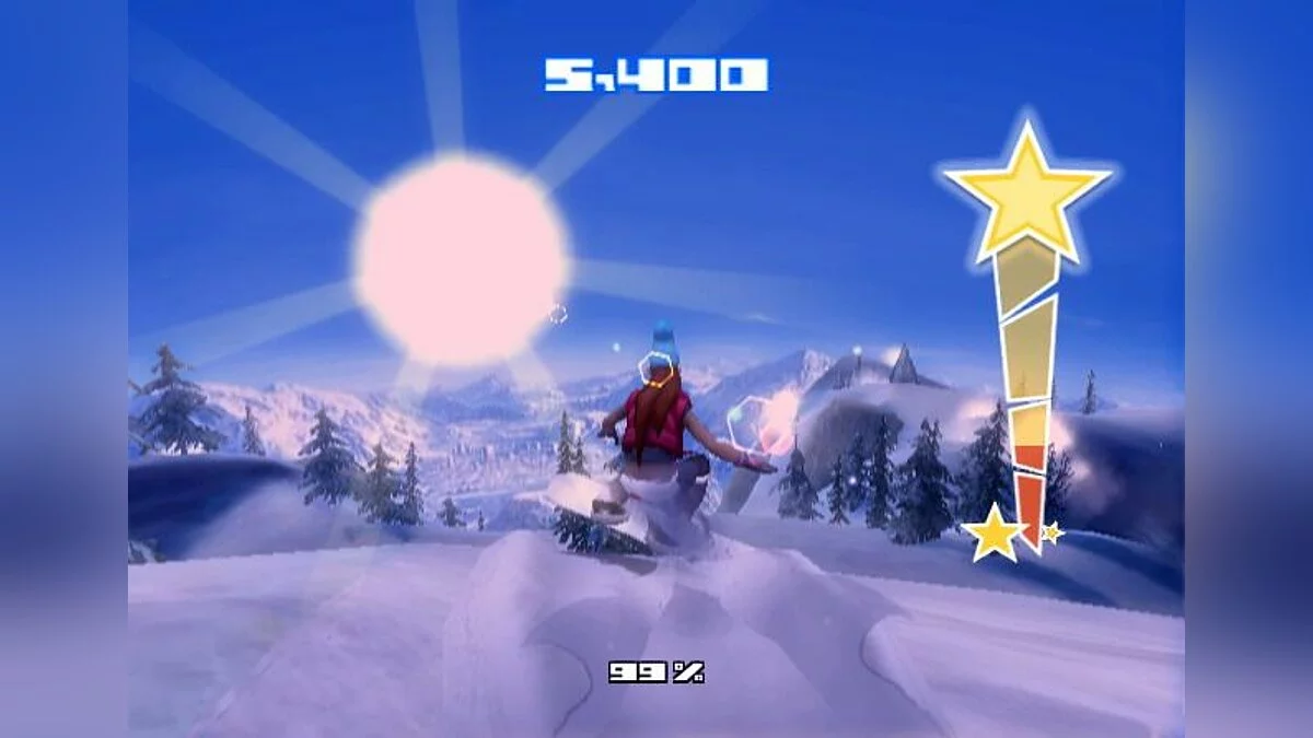 Скриншот из игры SSX Blur - 9