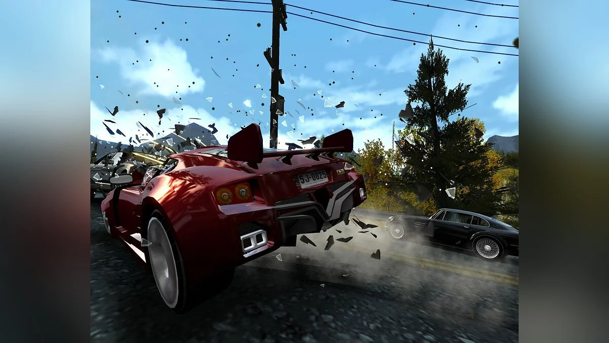 Скриншот из игры Burnout Dominator - 9