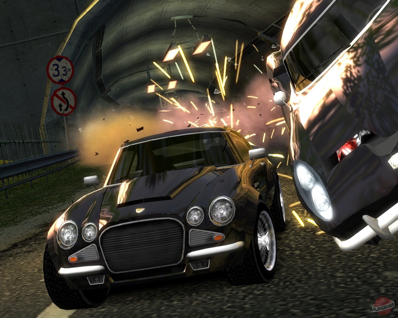 Скриншот из игры Burnout Dominator - 3