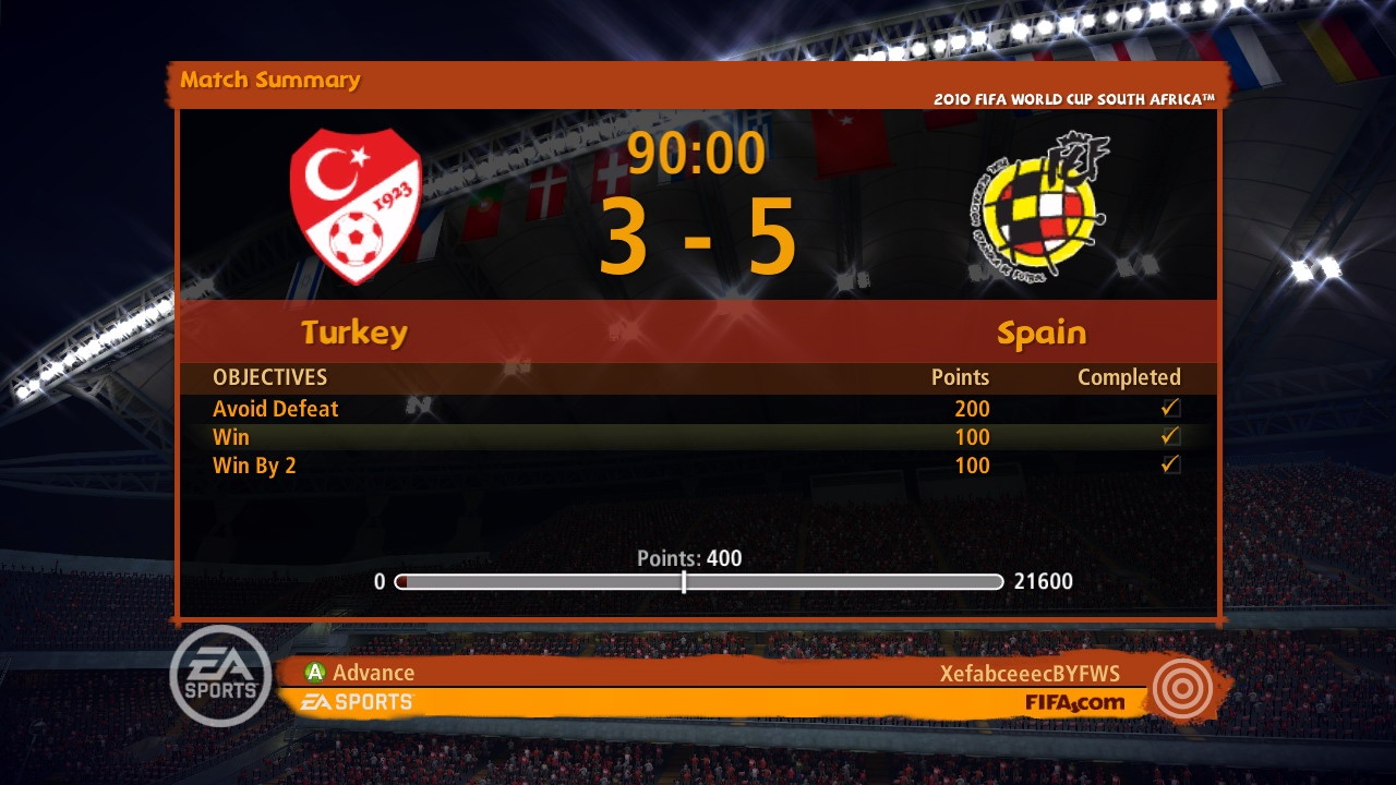 Скриншот из игры 2010 FIFA World Cup South Africa - 86