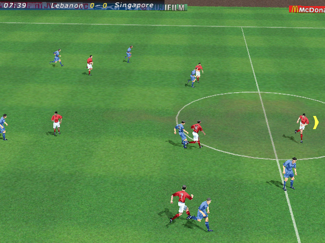Скриншот из игры FIFA 2000 - 12