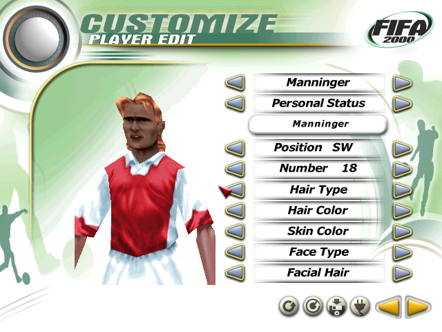 Скриншот из игры FIFA 2000 - 3