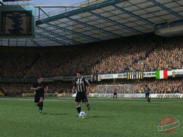Скриншот из игры FIFA 2004 - 1
