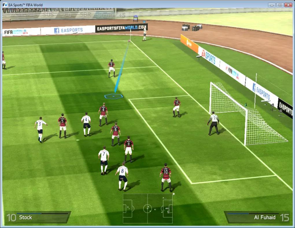 Скриншот из игры FIFA World - 8