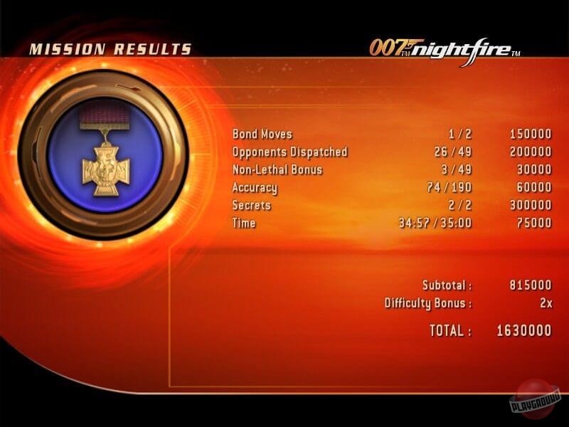 Скриншот из игры James Bond 007: Nightfire - 2
