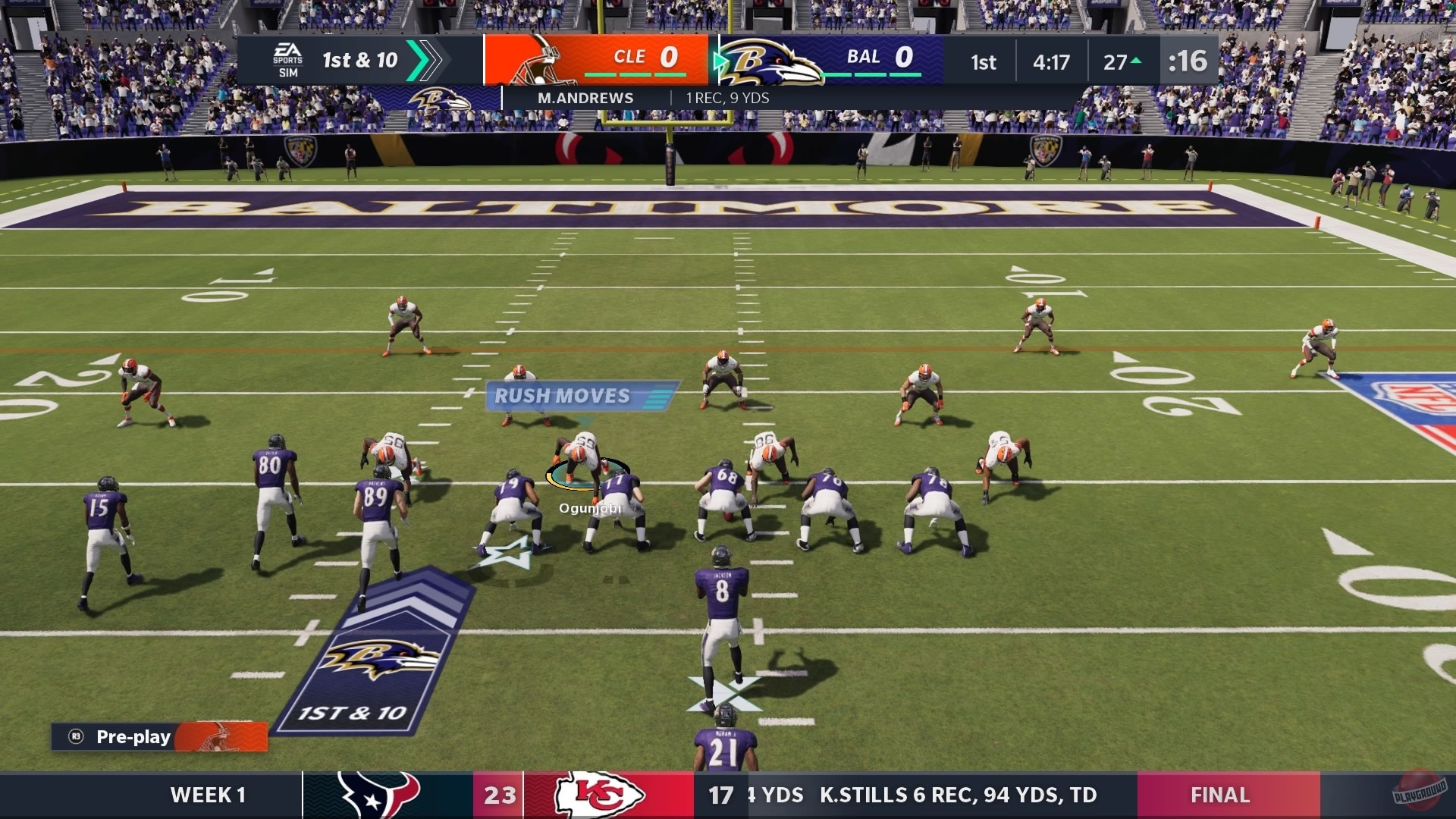 Скриншот из игры Madden NFL 21 - 27