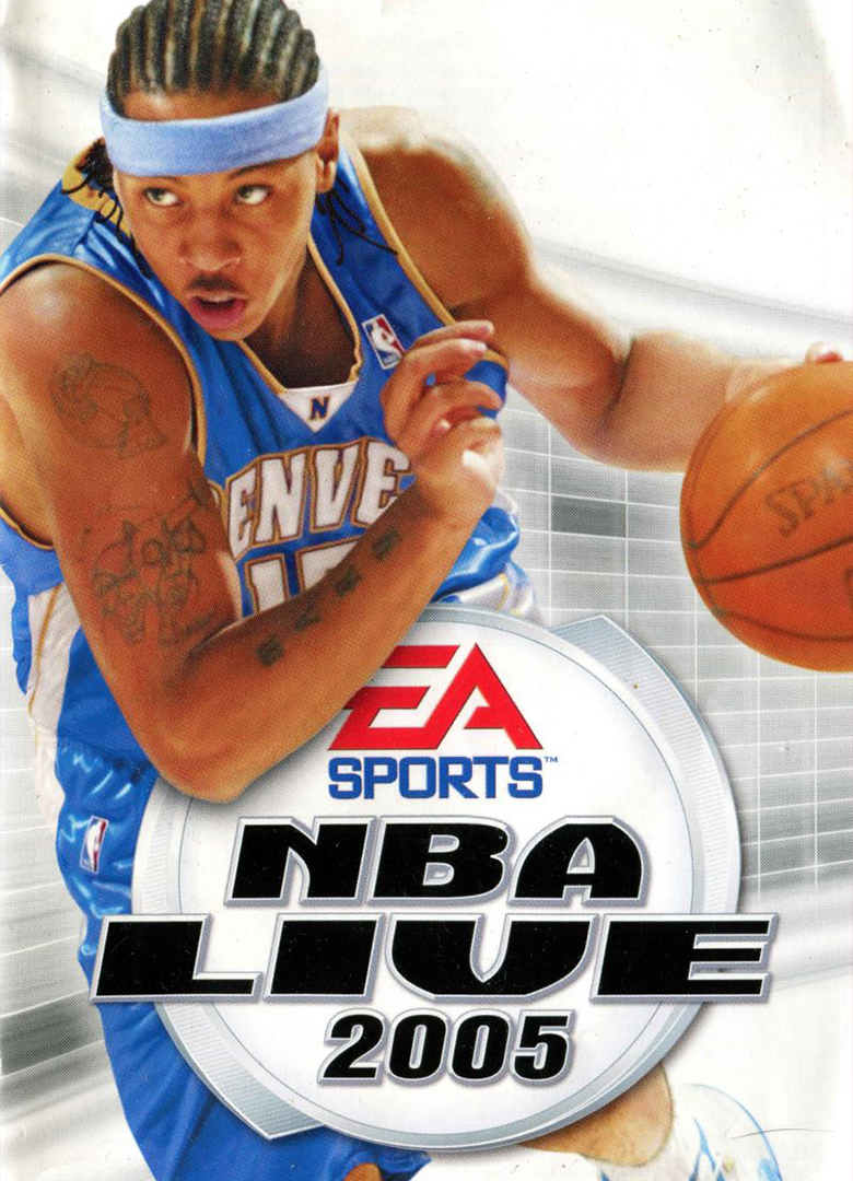 Обложка игры NBA Live 2005