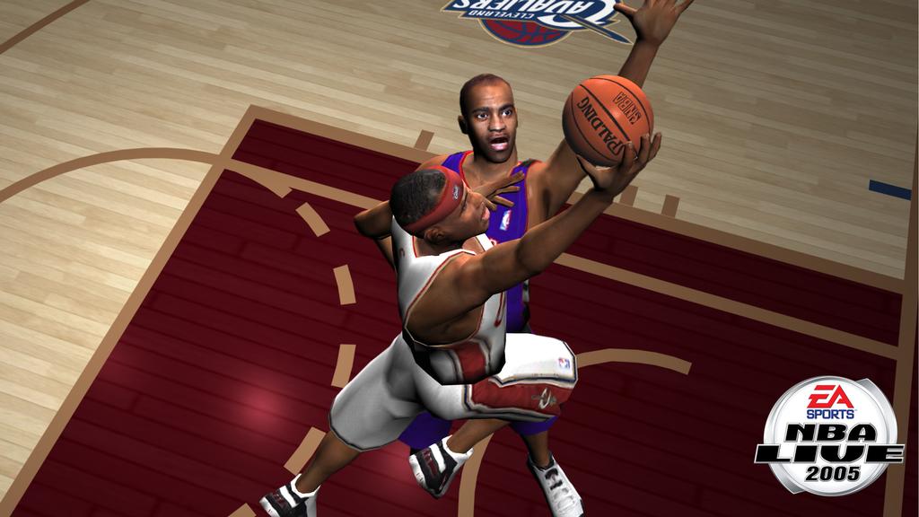Скриншот из игры NBA Live 2005 - 1
