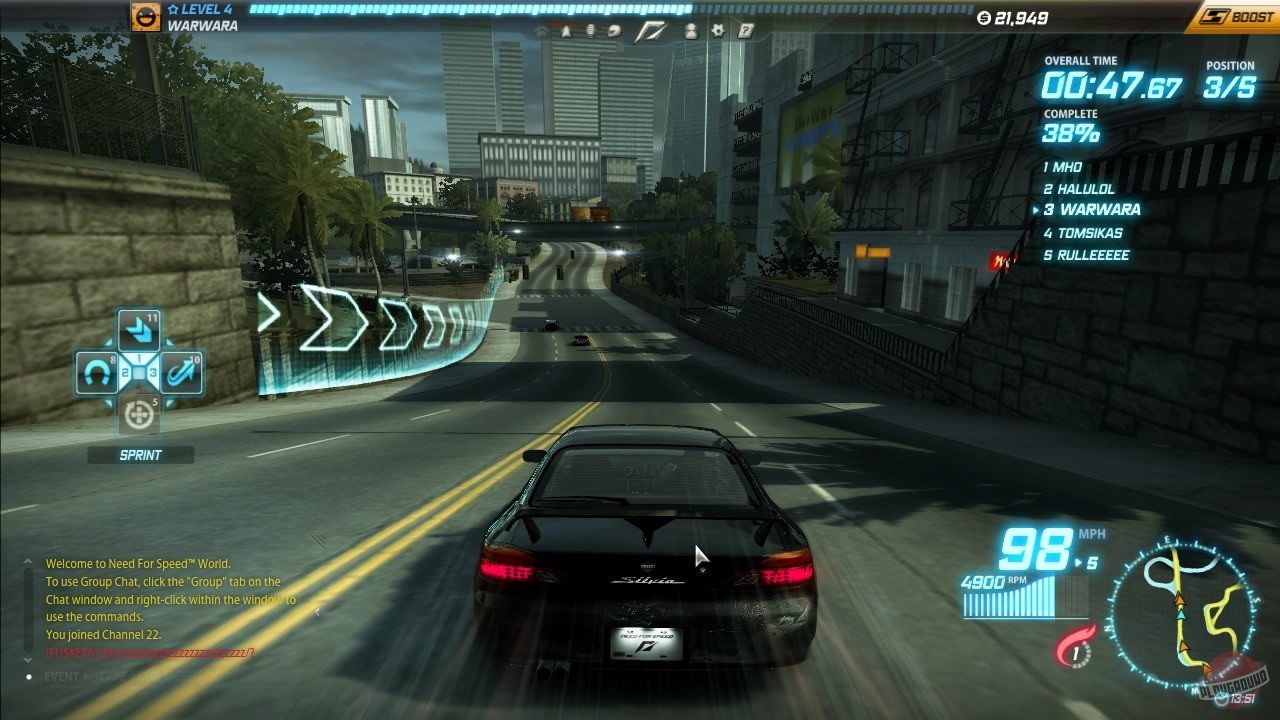 Скриншот из игры Need for Speed: World - 36