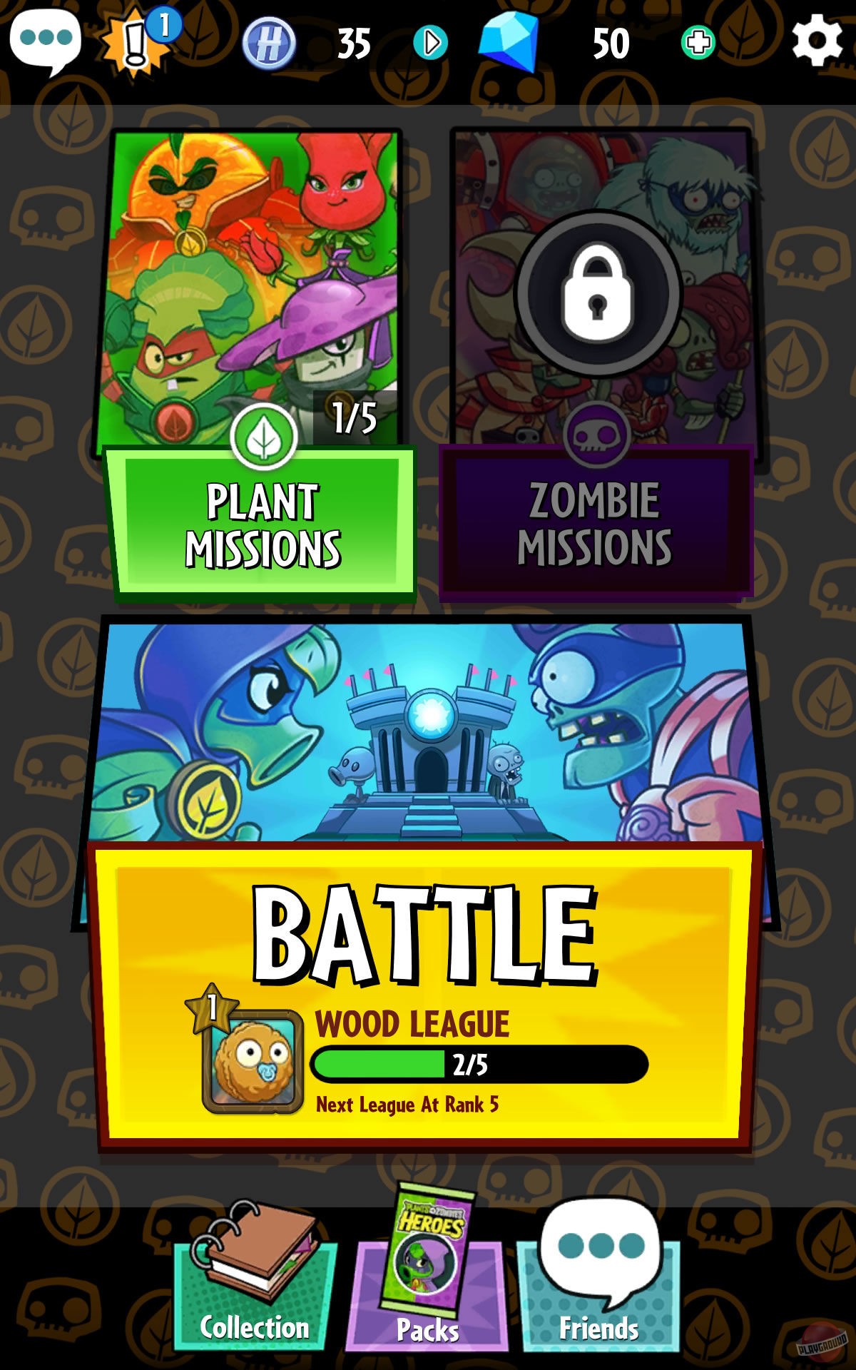 Скриншот из игры Plants vs. Zombies: Heroes - 13