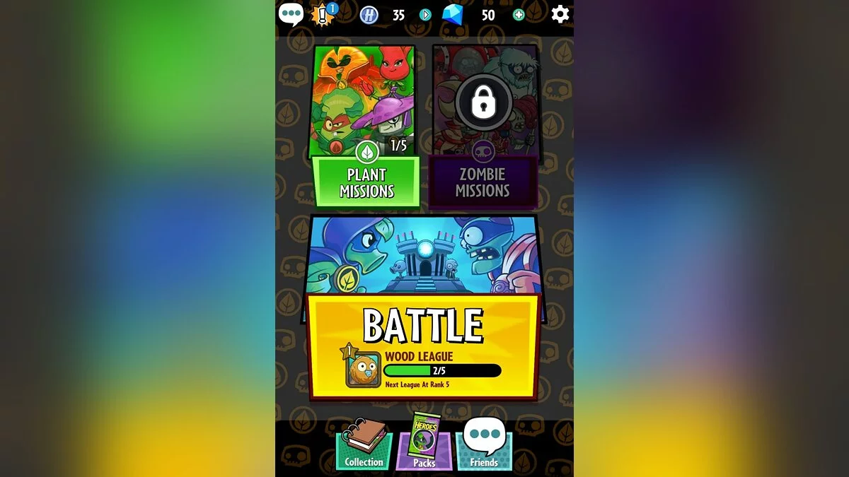 Скриншот из игры Plants vs. Zombies: Heroes - 7