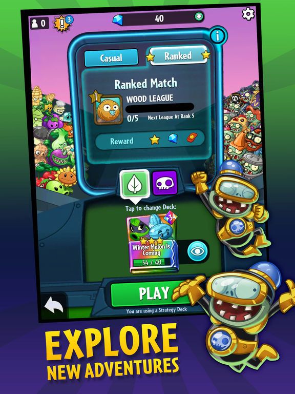 Скриншот из игры Plants vs. Zombies: Heroes - 30