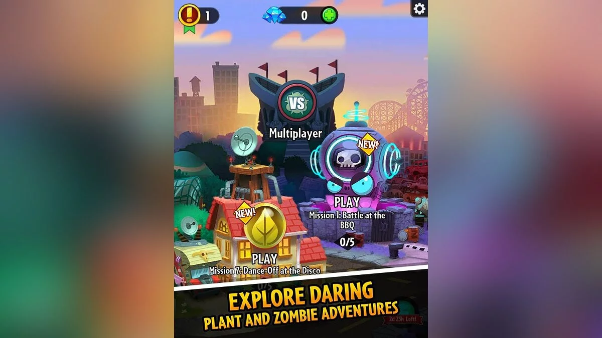 Скриншот из игры Plants vs. Zombies: Heroes - 9
