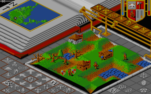 Скриншот из игры Populous - 25