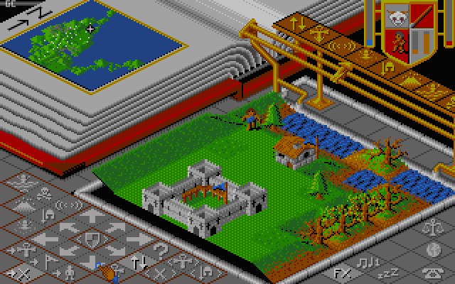 Скриншот из игры Populous - 35