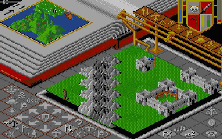 Скриншот из игры Populous - 34