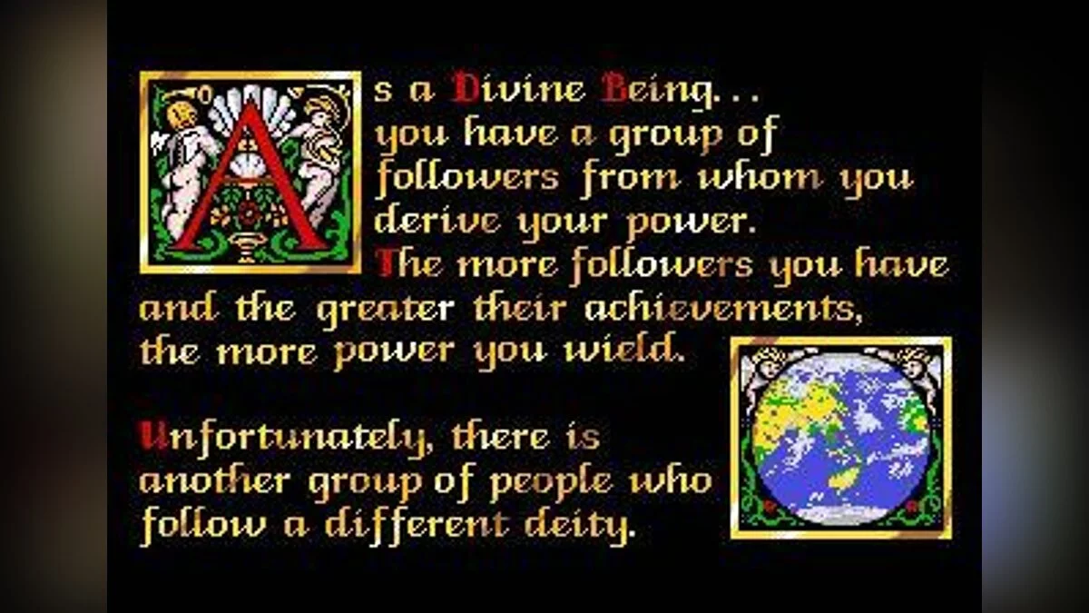 Скриншот из игры Populous - 15