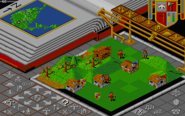 Скриншот из игры Populous - 16