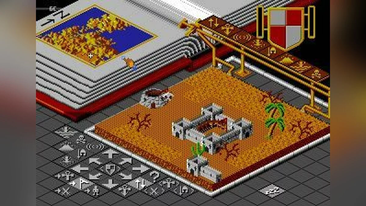 Скриншот из игры Populous - 3