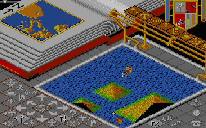 Скриншот из игры Populous - 17