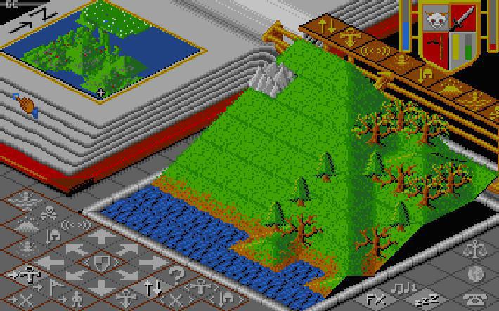Скриншот из игры Populous - 9