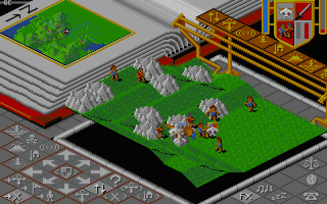 Скриншот из игры Populous - 31