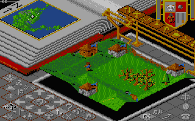 Скриншот из игры Populous - 6