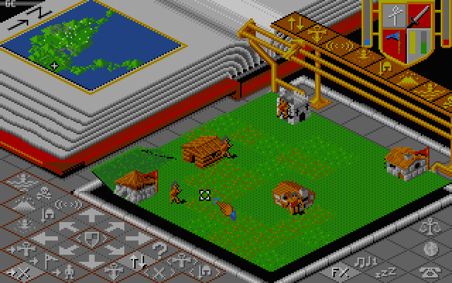 Скриншот из игры Populous - 29