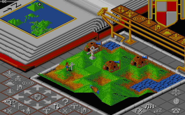 Скриншот из игры Populous - 5