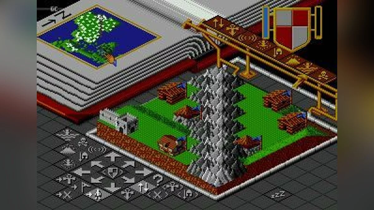 Скриншот из игры Populous - 13