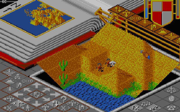 Скриншот из игры Populous - 4