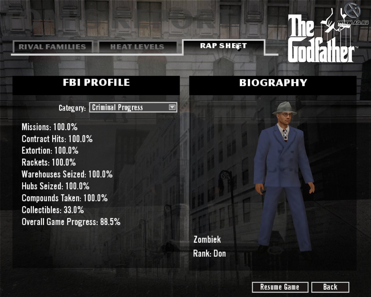 Скриншот из игры The Godfather: The Game - 234