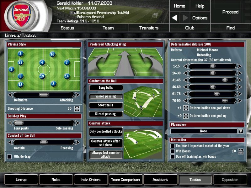 Скриншот из игры Total Club Manager 2004 - 7