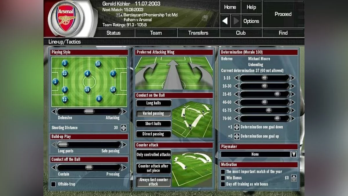 Скриншот из игры Total Club Manager 2004 - 8