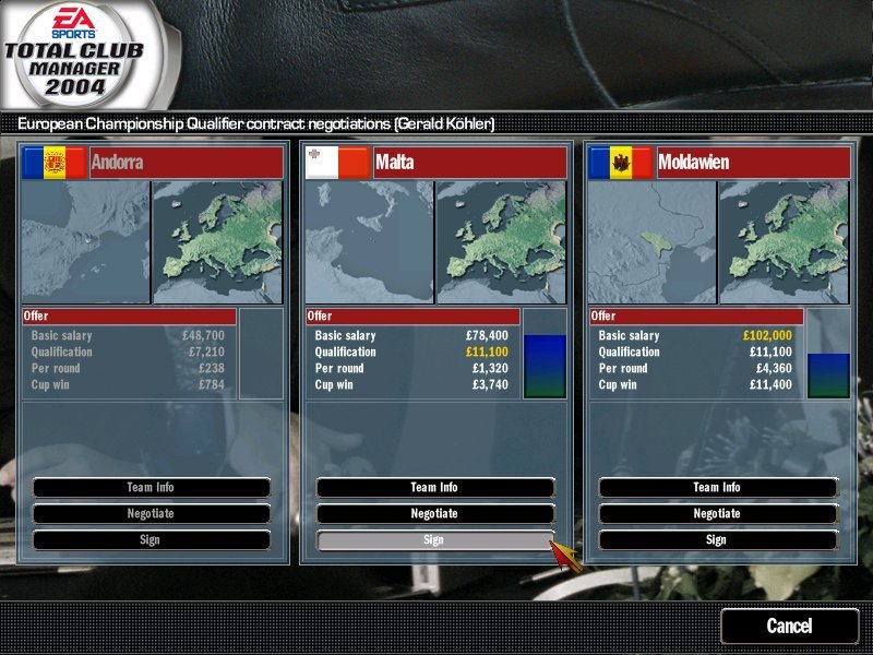 Скриншот из игры Total Club Manager 2004 - 25