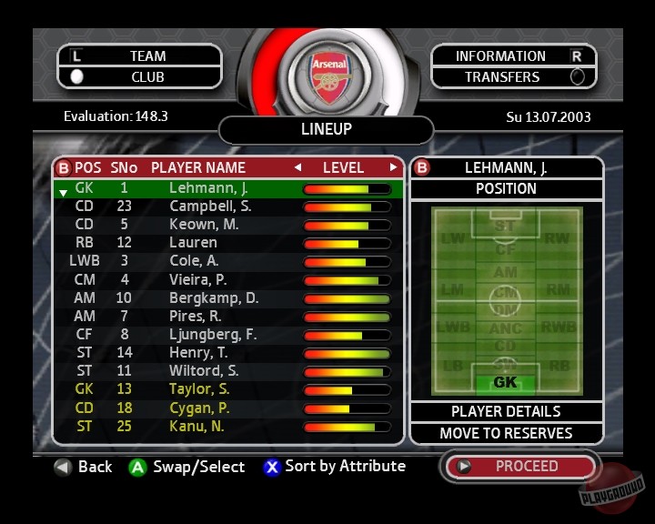 Скриншот из игры Total Club Manager 2004 - 16