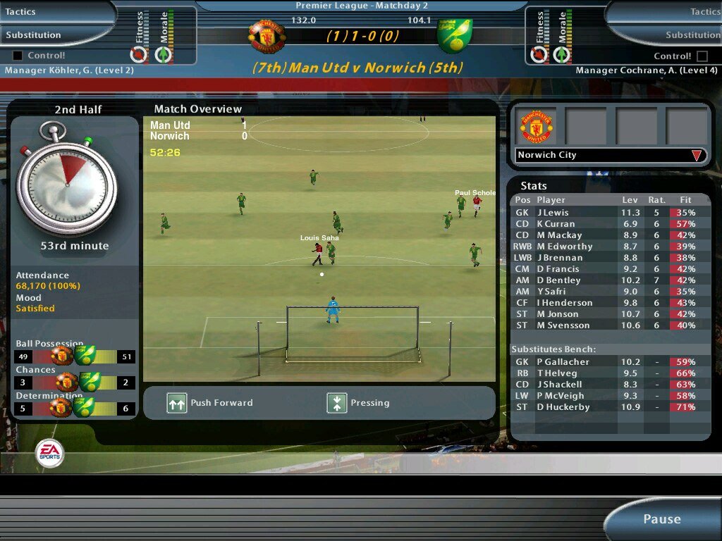 Скриншот из игры Total Club Manager 2005 - 8