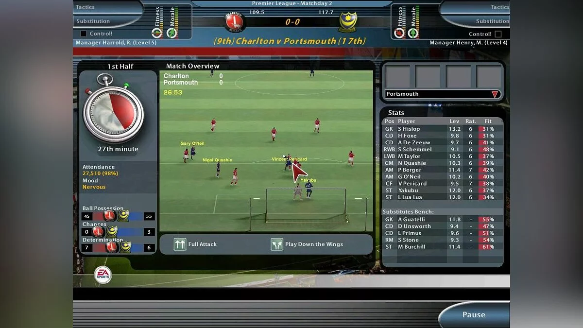Скриншот из игры Total Club Manager 2005 - 23