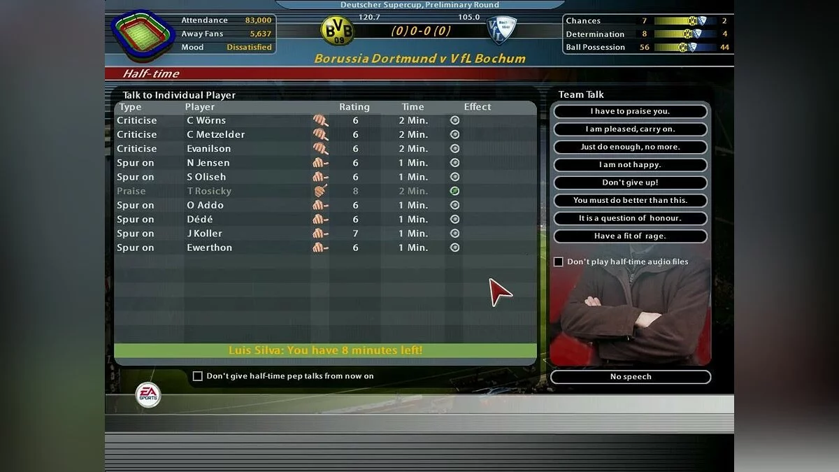 Скриншот из игры Total Club Manager 2005 - 3