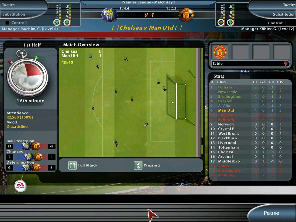 Скриншот из игры Total Club Manager 2005 - 14