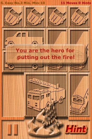 Скриншот из игры Fire Truck Sliding Puzzle - 5