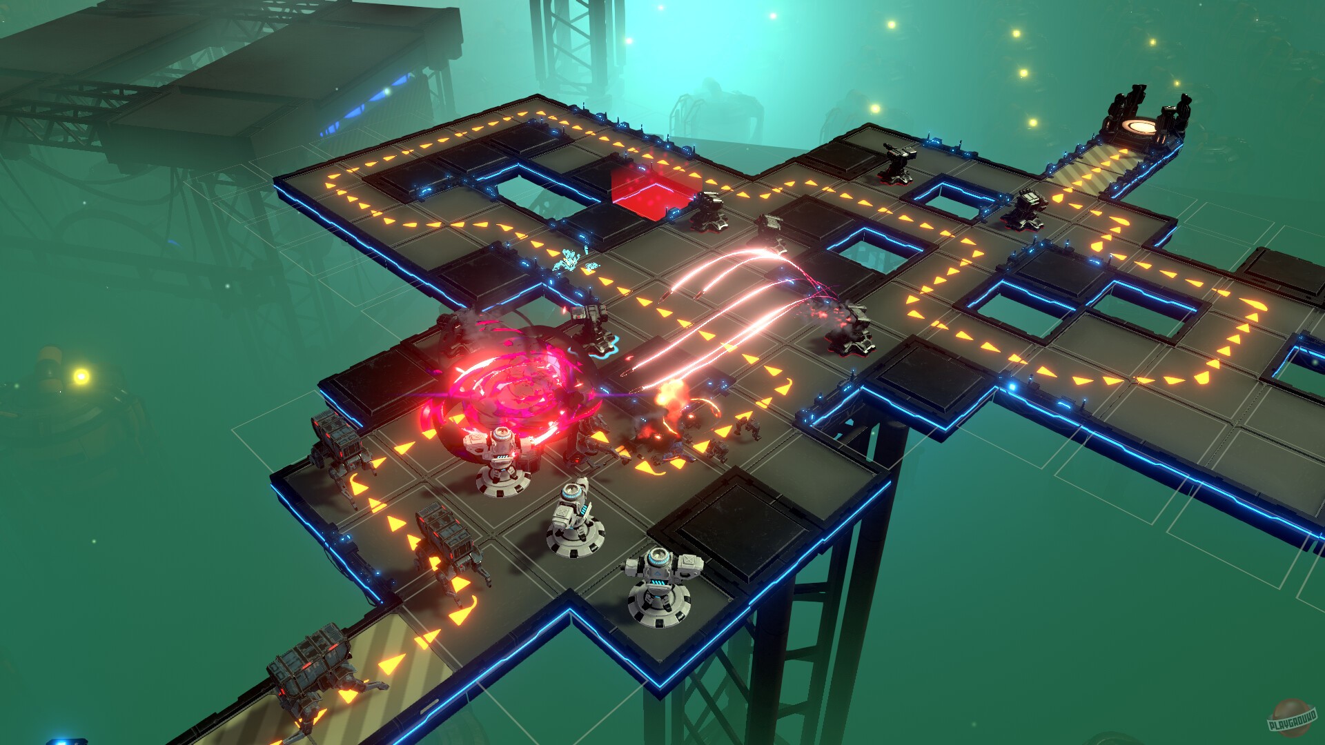 Скриншот из игры Axon TD: Uprising - Tower Defense - 12