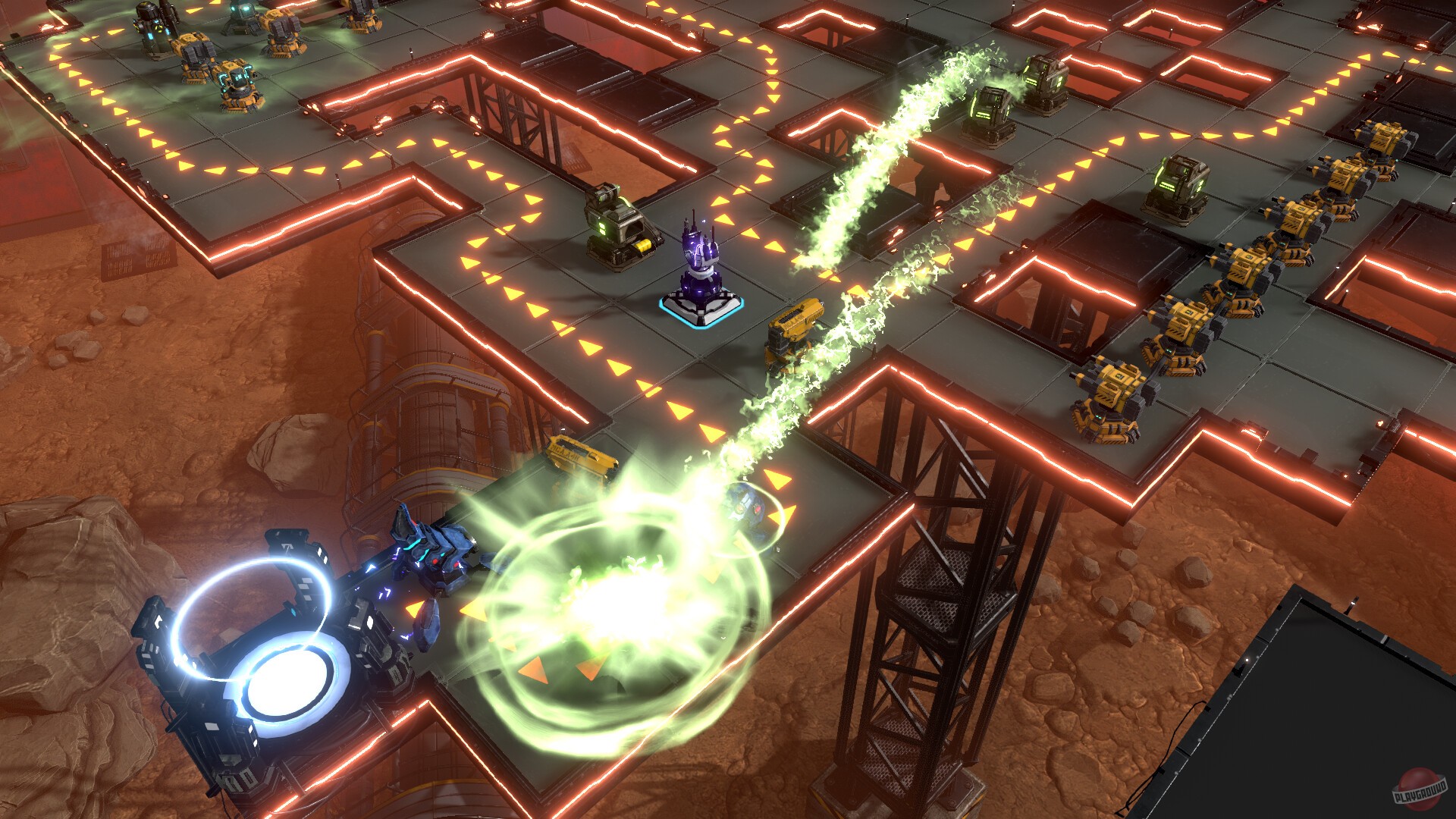 Скриншот из игры Axon TD: Uprising - Tower Defense - 14