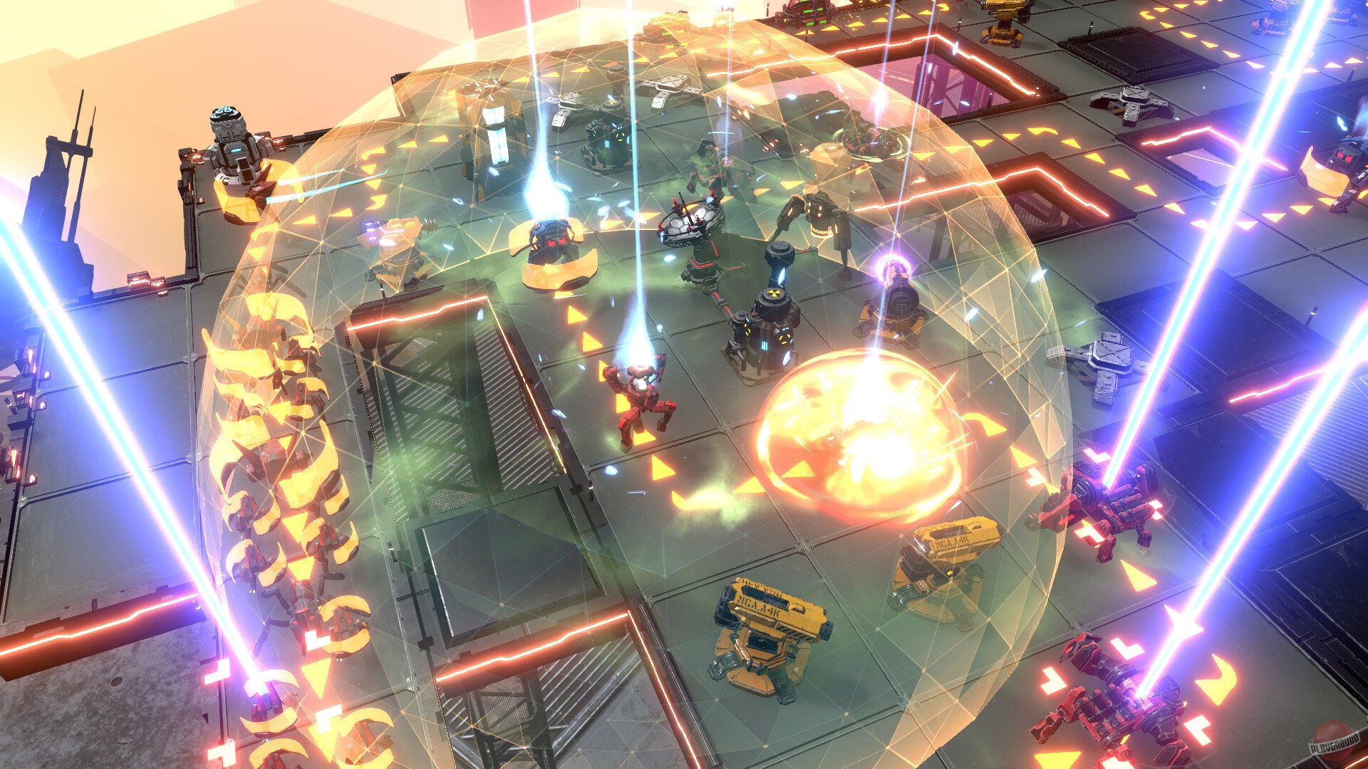 Скриншот из игры Axon TD: Uprising - Tower Defense - 6