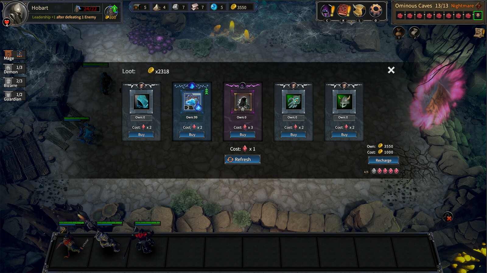 Скриншот из игры Tavern of Gods - 22