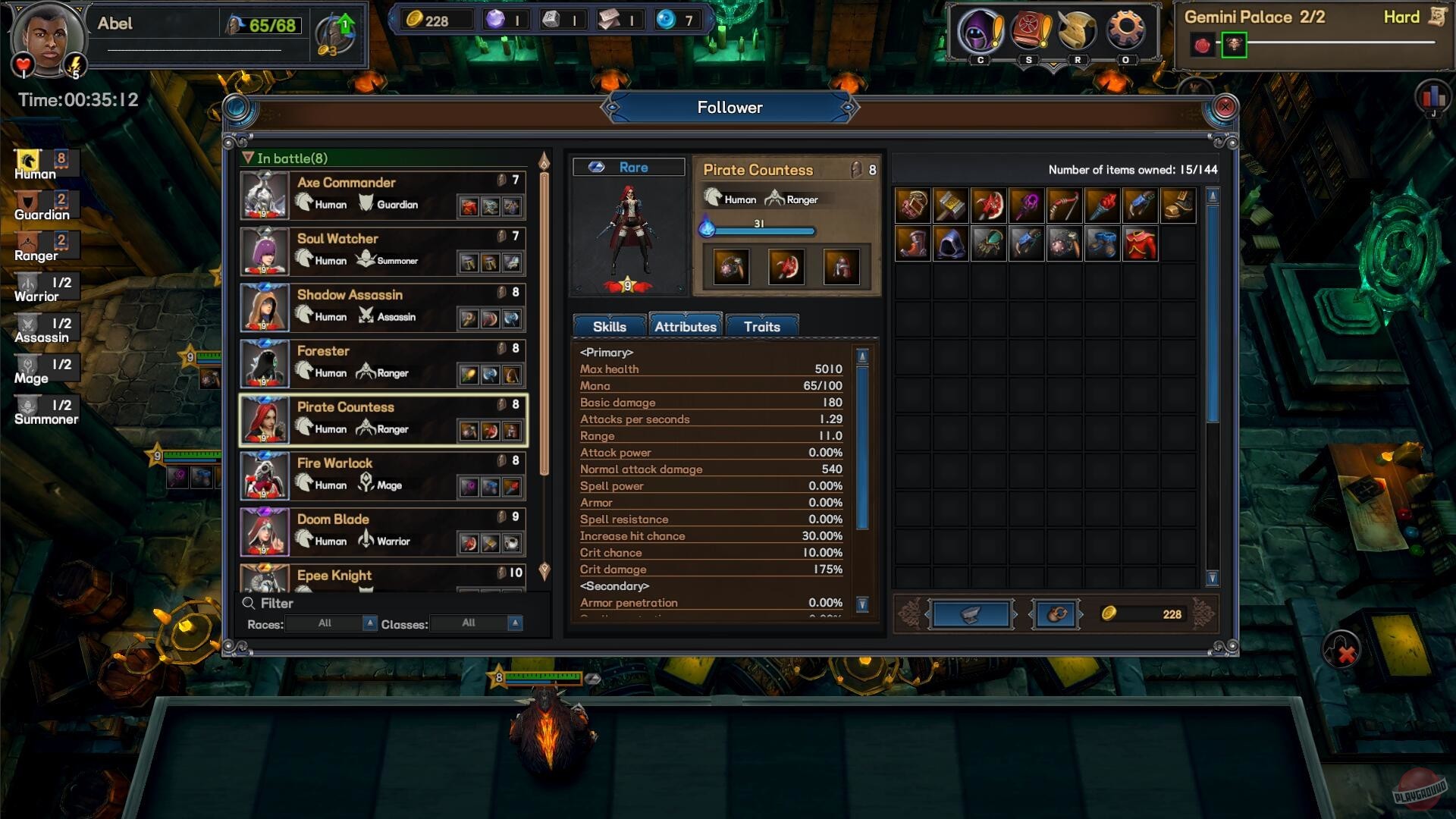 Скриншот из игры Tavern of Gods - 24